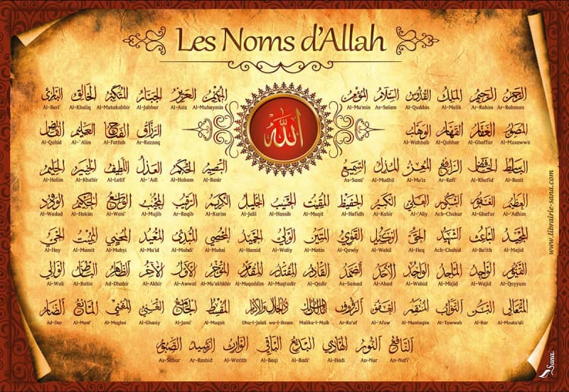 La connaissance d’ALLAH (sw) par Ses Noms et Ses Attributs